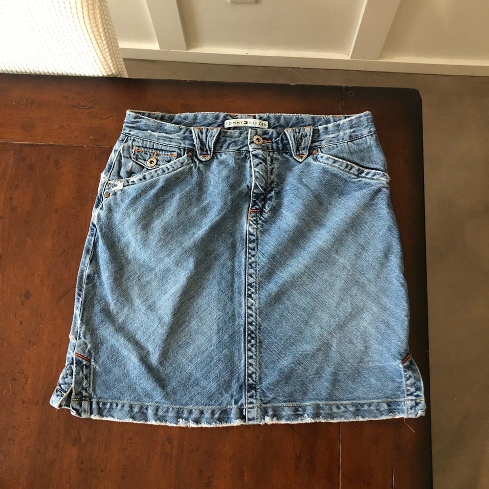 Perfectly Vintage Tommy Hilfiger Jean Skirt